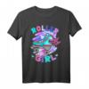 Roller Girls Skating Motiv T-Shirt mit Spruch 'Let's Roll Squad!' – Retro Vintage Look für Skaterinnen & Inline Skates Party