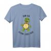 Schildkröte Bin da kann losgehen - Lustiges Statement T-Shirt mit Tiermotiv, ideales Geschenk für Freunde, Familie & Tierliebhaber