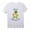Schildkröte Bin da kann losgehen - Lustiges Statement T-Shirt mit Tiermotiv, ideales Geschenk für Freunde, Familie & Tierliebhaber