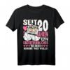 Porzellanhochzeit T-Shirt zum 20. Hochzeitstag - Humorvolles Motiv für Verliebte Paare mit Schafen