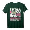 Porzellanhochzeit T-Shirt zum 20. Hochzeitstag - Humorvolles Motiv für Verliebte Paare mit Schafen
