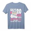 Porzellanhochzeit T-Shirt zum 20. Hochzeitstag - Humorvolles Motiv für Verliebte Paare mit Schafen