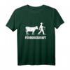 Führungskraft Landwirt Design mit Milchkuh T-Shirt – Lustiges Bauern T-Shirt für Landwirte und Viehzüchter