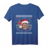Hässliches Weihnachts-Langarmshirt mit Trump-Motiv - Make Christmas Great Again, Lustiges Ugly Christmas Shirt für Weihnachten & Advent