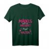 Damen JGA Party Gruppe Motiv T-Shirt - Egal was passiert, Pegel halten, Lustiges Frauen Gruppenshirt für Mädelsabend, Geburtstag & Weihnachten