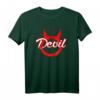 DEVIL TEUFEL Teufelchen mit Symbol und Hörnern T-Shirt – Dunkle Esoterik, Satanic, Tarot & Gothic Mode