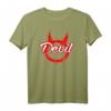 DEVIL TEUFEL Teufelchen mit Symbol und Hörnern T-Shirt – Dunkle Esoterik, Satanic, Tarot & Gothic Mode