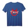 DEVIL TEUFEL Teufelchen mit Symbol und Hörnern T-Shirt – Dunkle Esoterik, Satanic, Tarot & Gothic Mode