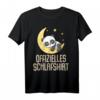 Offizielles Panda Schlafshirt - Lustiges Pandabär T-Shirt für Damen, Herren, Teenager & Panda Fans als Geschenkidee