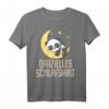 Offizielles Panda Schlafshirt - Lustiges Pandabär T-Shirt für Damen, Herren, Teenager & Panda Fans als Geschenkidee