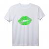 Lippen Kussmund 80er 90er Jahre Motto Party T-Shirt – Lustiges Retro Kostüm & Geschenkidee für Fans der 80er & 90er Jahre