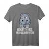 Lustiges Nilpferd Hippo mit Heuschnupfen T-Shirt – Perfektes Geschenk zum Geburtstag, Weihnachten & Ostern für Kinder, Freunde & Tierfans