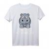 Lustiges Nilpferd Hippo mit Heuschnupfen T-Shirt – Perfektes Geschenk zum Geburtstag, Weihnachten & Ostern für Kinder, Freunde & Tierfans