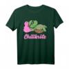 Schlafende Chillkröte Schildkröte mit Kissen T-Shirt – Niedliches Kinder T-Shirt für Schildkrötenliebhaber