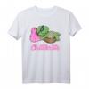Schlafende Chillkröte Schildkröte mit Kissen T-Shirt – Niedliches Kinder T-Shirt für Schildkrötenliebhaber