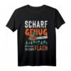 Holzfäller Scharf Genug Holzarbeit Kettensäge Motorsäge T-Shirt – Lustiges Geschenk für Forstwirte, Förster & Waldarbeiter