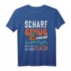 Holzfäller Scharf Genug Holzarbeit Kettensäge Motorsäge T-Shirt – Lustiges Geschenk für Forstwirte, Förster & Waldarbeiter
