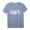 DDR Moped Blutgruppe 1:50 Sprit T-Shirt für Nostalgiker und 2-Takter Fans – Perfekt für Simson & MZ Liebhaber