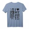 I Love My AR15 - Lustiges Waffenbesitzer T-Shirt für Patriotische Unterstützung, Vatertag, 4. Juli & Veteranen Geschenk