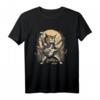 Katze spielt schwere Gitarre Musiker Katzenliebhaber T-Shirt – Perfekt für Rockfans, Tierfreunde & Familiengeschenke zu Feiertagen
