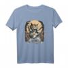Katze spielt schwere Gitarre Musiker Katzenliebhaber T-Shirt – Perfekt für Rockfans, Tierfreunde & Familiengeschenke zu Feiertagen