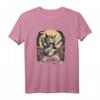 Katze spielt schwere Gitarre Musiker Katzenliebhaber T-Shirt – Perfekt für Rockfans, Tierfreunde & Familiengeschenke zu Feiertagen