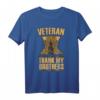 Herren Veteran Geschenk mit Armee-Stiefeln - Bundeswehr Kameraden T-Shirt für Gedenken und patriotische Anlässe