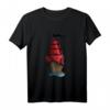 Steuerfrau und Anker Retro T-Shirt für Frauen - Maritimes Geschenk für Matrosinnen und Segelenthusiasten