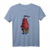 Steuerfrau und Anker Retro T-Shirt für Frauen - Maritimes Geschenk für Matrosinnen und Segelenthusiasten