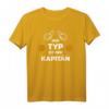 Der Typ Ist der Kapitän Bootsführer T-Shirt - Originelles Geschenk für Bootsfahrer, Yachtbesitzer & Segler zum Geburtstag oder Weihnachten