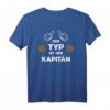 Der Typ Ist der Kapitän Bootsführer T-Shirt - Originelles Geschenk für Bootsfahrer, Yachtbesitzer & Segler zum Geburtstag oder Weihnachten