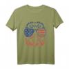Patriotisches Adler T-Shirt mit US-Flagge - Perfekt für 4. Juli, Unabhängigkeitstag & Nationalstolz