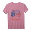 Patriotisches Adler T-Shirt mit US-Flagge - Perfekt für 4. Juli, Unabhängigkeitstag & Nationalstolz