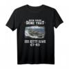 HapDeer Veteranentag T-Shirt - Patriotisches Marine- und Seemann Motiv als Vatertags- oder Gedenkgeschenk