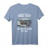 HapDeer Veteranentag T-Shirt - Patriotisches Marine- und Seemann Motiv als Vatertags- oder Gedenkgeschenk