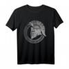 Sparta Krieger Helm T-Shirt Vintage Gym & Fitness Shirt - Patriotisches Geschenk für Sparta Fans, Soldaten & Geschichtsinteressierte