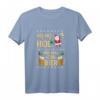 Ho ho hol mir mal ein Bier Weihnachtsgeschenk T-Shirt - Lustiges Bierliebhaber Shirt für Männer und Ehemänner zu Weihnachten