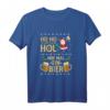 Ho ho hol mir mal ein Bier Weihnachtsgeschenk T-Shirt - Lustiges Bierliebhaber Shirt für Männer und Ehemänner zu Weihnachten