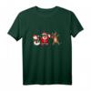 Dabbing Weihnachtsmann, Schneemann & Rentier T-Shirt - Lustiges Weihnachtskostüm für Kinder und Jugendliche zum Fest