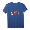 Dabbing Weihnachtsmann, Schneemann & Rentier T-Shirt - Lustiges Weihnachtskostüm für Kinder und Jugendliche zum Fest