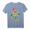 Bierbauch Elf Weihnachts T-Shirt für Familie - Lustiges Weihnachtsoutfit für Damen, Herren, Kinder & Freunde