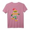Bierbauch Elf Weihnachts T-Shirt für Familie - Lustiges Weihnachtsoutfit für Damen, Herren, Kinder & Freunde