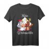 Frohe Weihnachten Einhorn Hirsch T-Shirt - Festliches Design für Tierliebhaber und Weihnachtsfeiern 2021