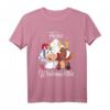 Frohe Weihnachten Einhorn Hirsch T-Shirt - Festliches Design für Tierliebhaber und Weihnachtsfeiern 2021
