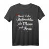 Erstes Weihnachten Geschenk für Frisch Verheiratetes Ehepaar - Persönliches T-Shirt für das erste gemeinsame Weihnachtsfest