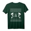 Merry Mermaid Christmas Lustiges Hässliches Weihnachts-T-Shirt – Perfekt für den Weihnachtsabend & als Geschenk für Männer, Frauen, Kinder & Familie