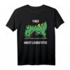 T-Rex hasst Liegestütze - Lustiges Dinosaurier T-Shirt für Männer, Frauen & Kinder als Geschenk zum Geburtstag oder Weihnachten