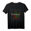 Frohe Weihnachten Merry Christmas Wordart T-Shirt – Perfektes festliches Design für Familie, Freunde & BFFs als Weihnachtsgeschenk