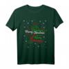 Frohe Weihnachten Merry Christmas Wordart T-Shirt – Perfektes festliches Design für Familie, Freunde & BFFs als Weihnachtsgeschenk