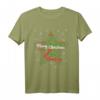 Frohe Weihnachten Merry Christmas Wordart T-Shirt – Perfektes festliches Design für Familie, Freunde & BFFs als Weihnachtsgeschenk
